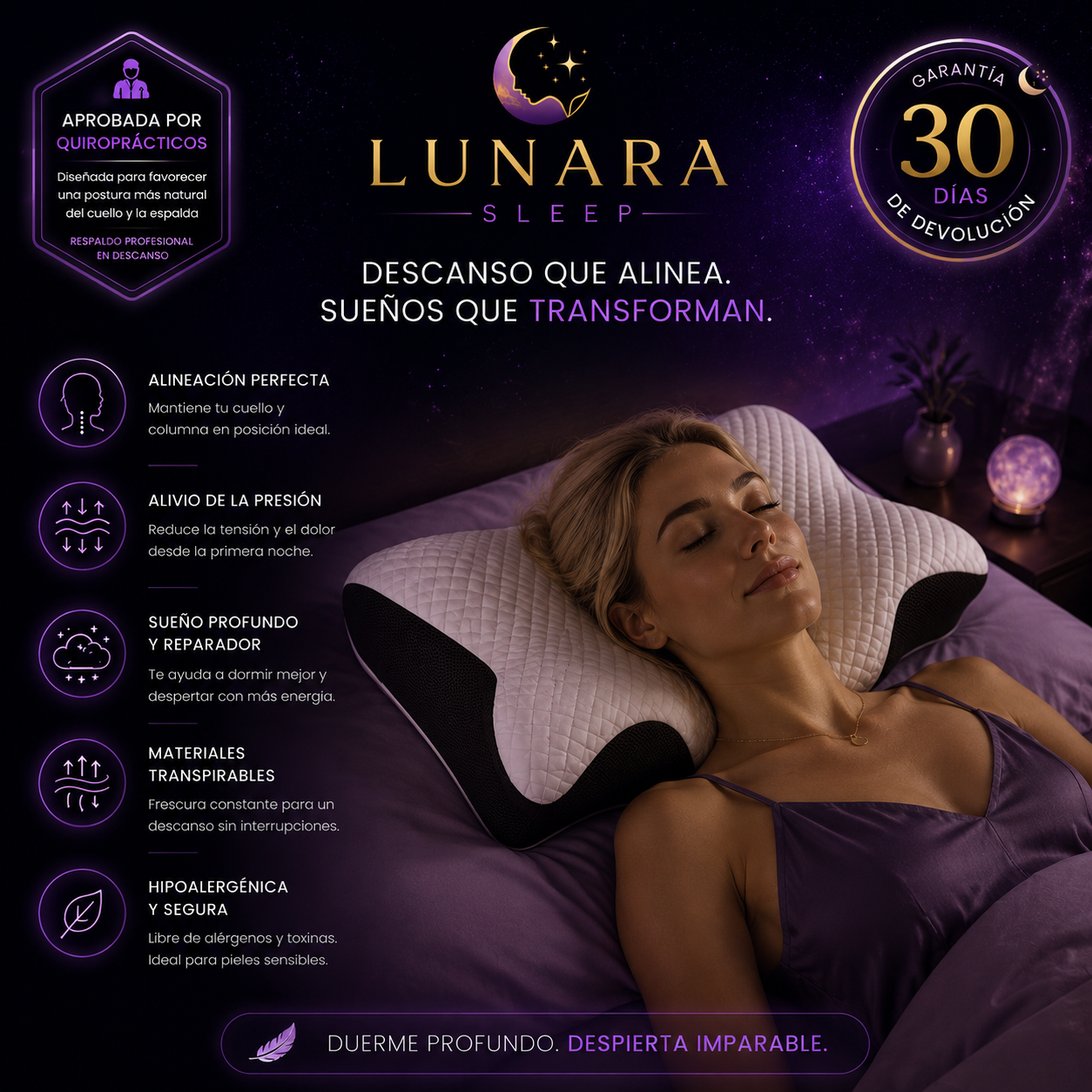 Almohada Cervical Lunara™
